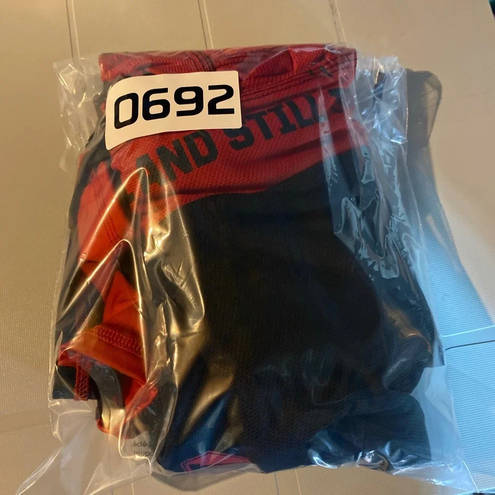 Combat Sports International MMA Fight Shorts Mens 36 Black Red Athletic UFC BJJ